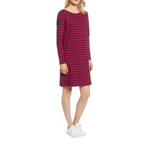 Vineyard Vines Women’s Red & Navy Striped Pocket Dress In Size XXS